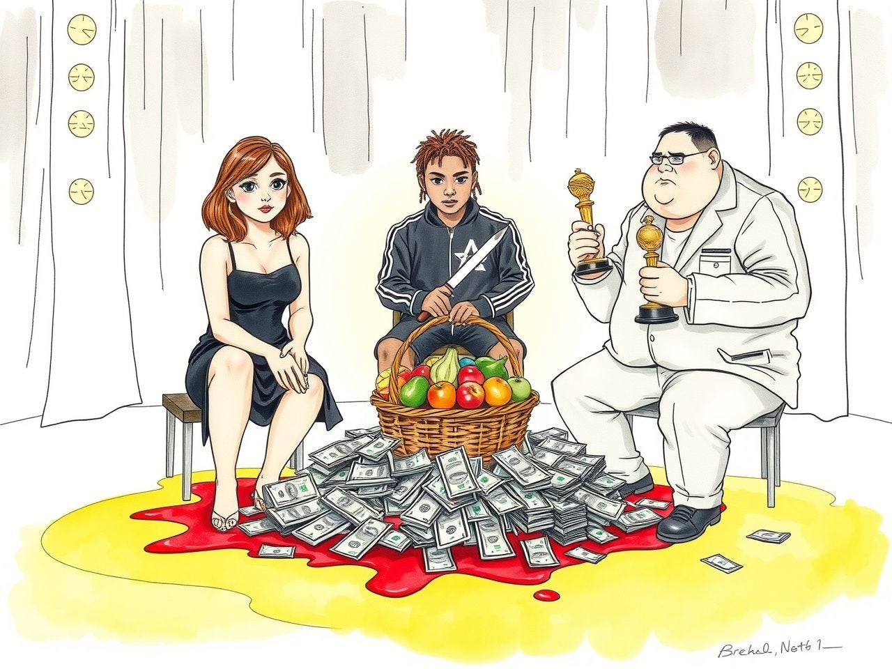Kink, Murder, Weight Gain As Extreme Hustles
