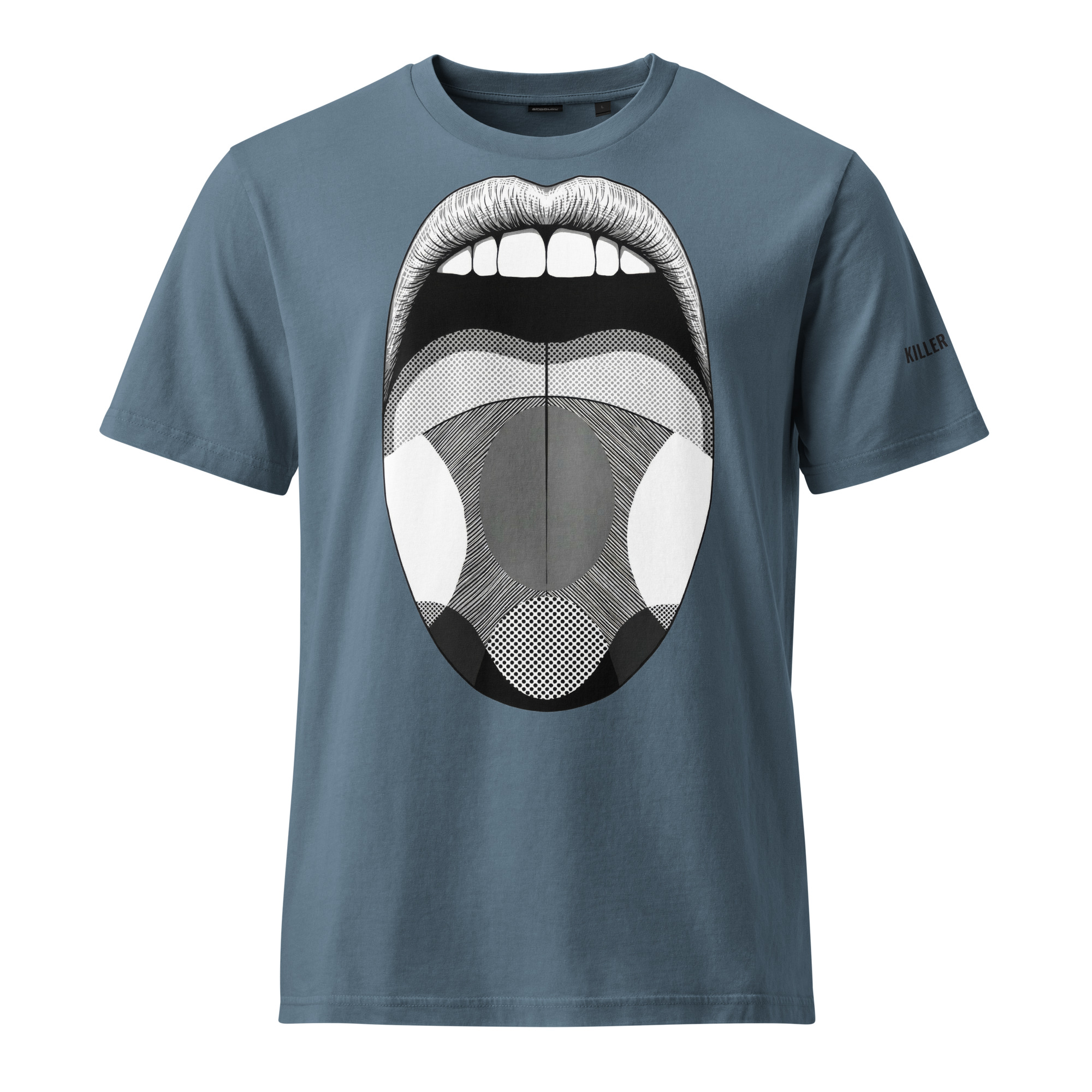 Vintage Garment Dyed Logo T-shirt | Deep Teal