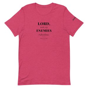Unisex Voltaire t-shirt, pink